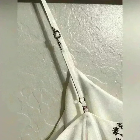 Madewell 100% Silk Sandstar Spaghetti Strap Dress Size 10 - Picture 4 of 8